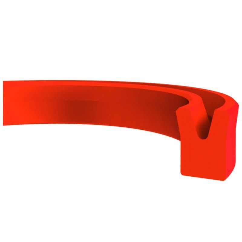 Single Acting U Cup Piston Seal / Polyurethane Hydraulic Seals Untuk Silinder Tugas Ringan