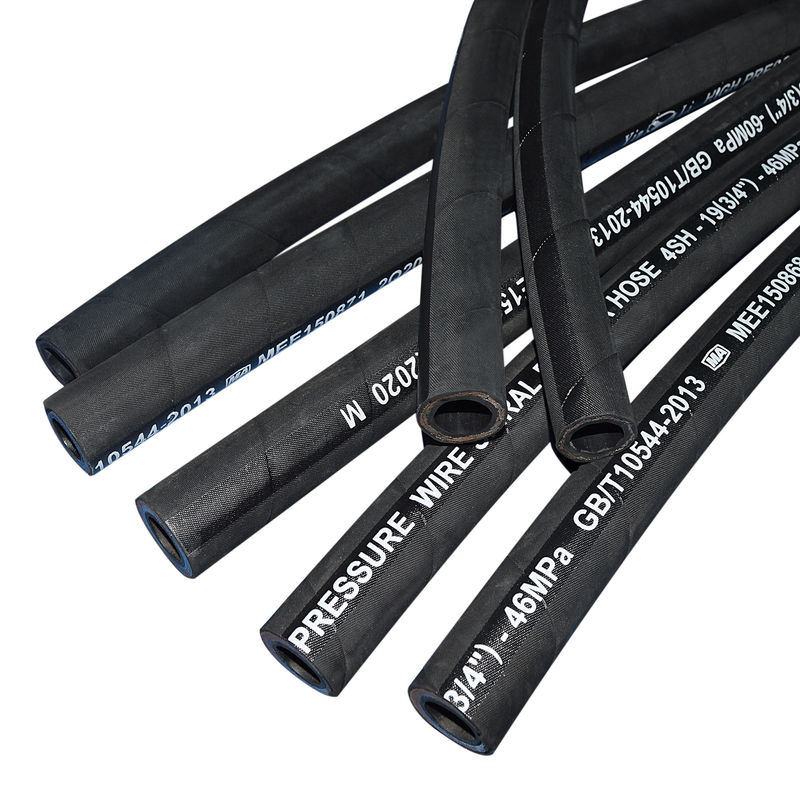 Abrasi Resistant Spiral Hydraulic Hose Pipe / SAE 100 R13 Hydraulic Hose 1/4 Inch 3/4 Inch