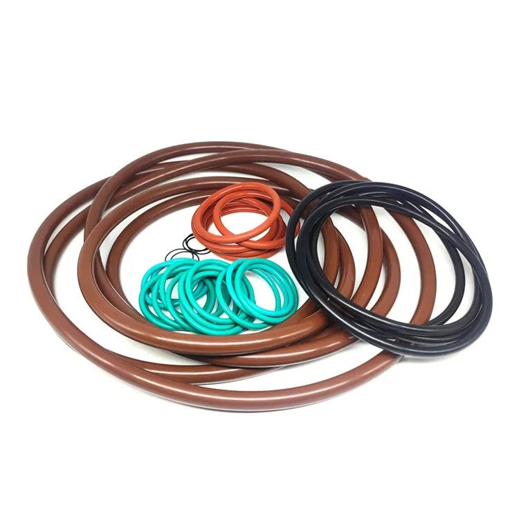 Nitrile Buna O Ring Hitam Brown AS568 60 70 90 FKM NBR Segel Karet Tekanan Tinggi