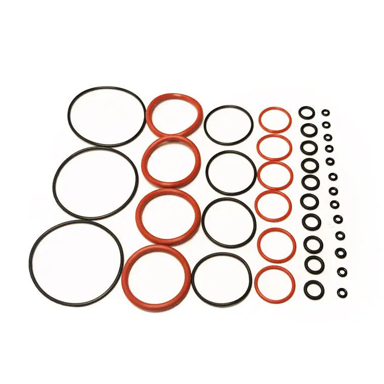 Custom NBR O Ring FPM presisi tinggi FFKM HNBR NBR FKM Karet silikon O Ring