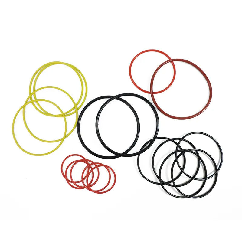 FKM / NBR O Ring Warna Customized Karet Silikon O Ring Untuk Oilfield