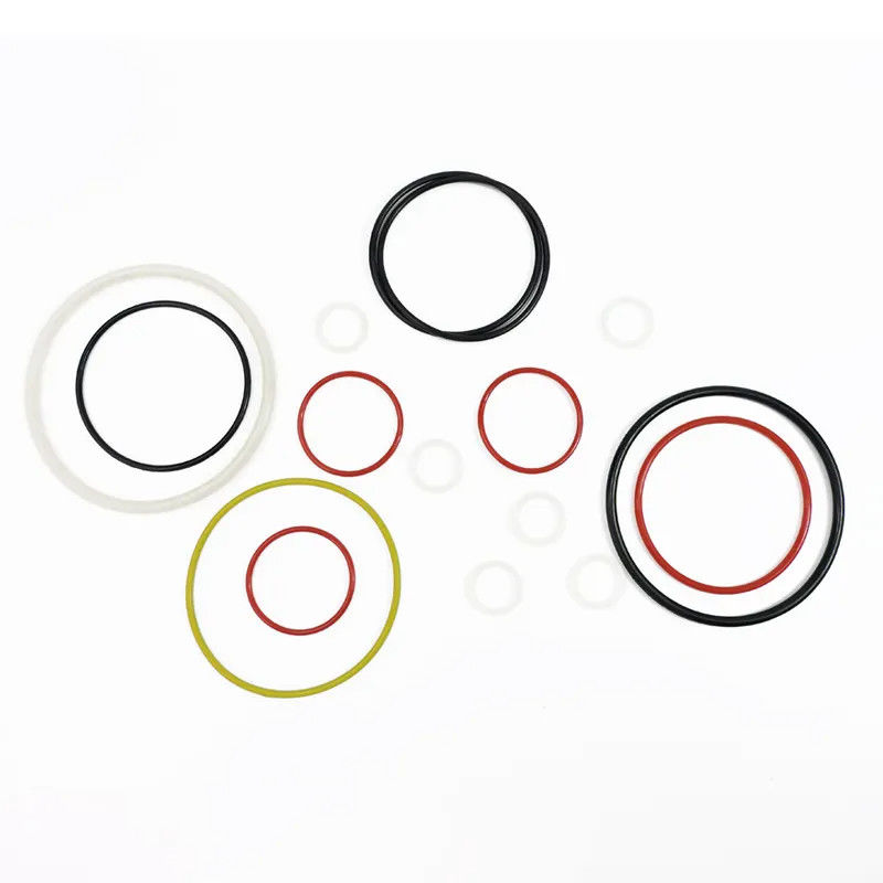 FKM / NBR O Ring Warna Customized Karet Silikon O Ring Untuk Oilfield