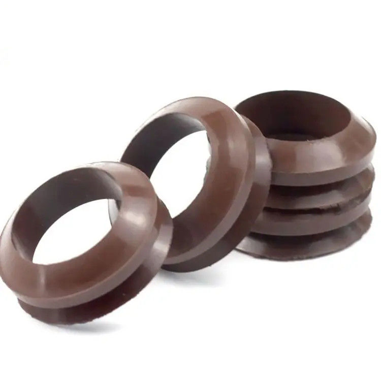 NBR PTFE Rotary Shaft Seal Ring Va Tipe Pure Rubber Sealing Ring
