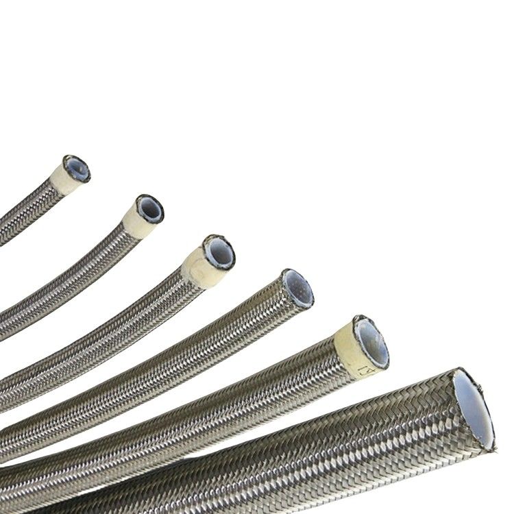 Stainless Steel Flexible Braided Hose Tube Pipe PTFE Metal Hose Untuk Gas Oil Hose Line
